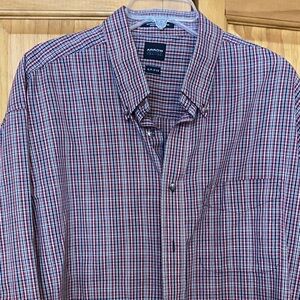 Arrow Men's Multicolor Plaid Button Down Shirt